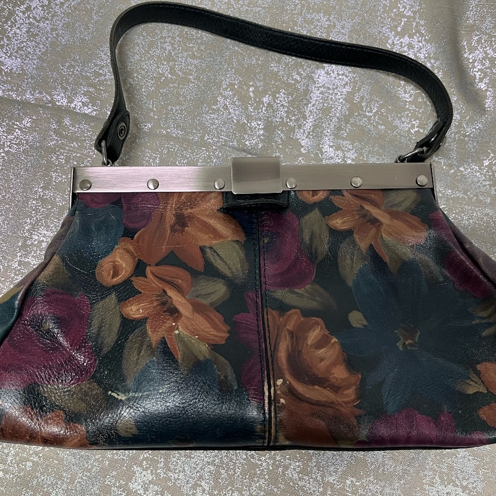Patricia Nash Floral Satchel Well Loved.